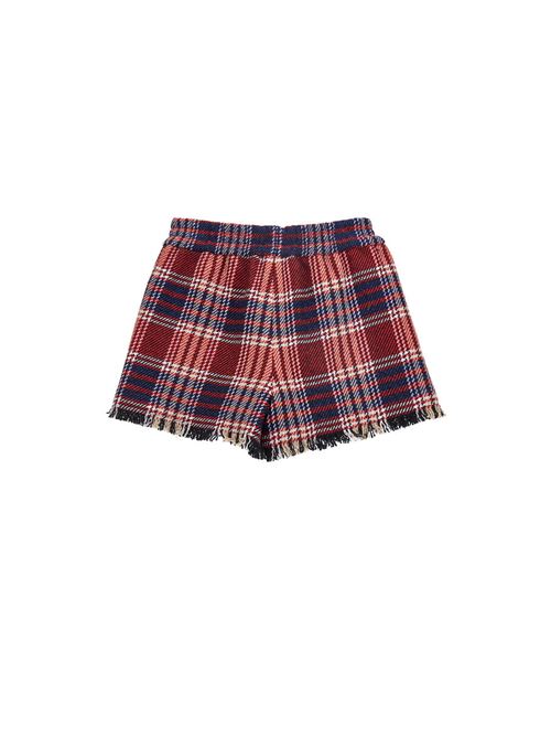 SHORTS TARTAN CHECK SCOZZ MONNALISA | 110423 0310/4356